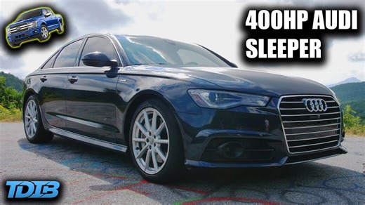 400HP Audi A6 with F150 parts is insane nucking futs
