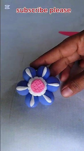 Beautiful Clay Flower Making Art | DIY Clay Flower Tutorial | Subscribe