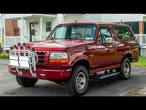 1995 Ford Bronco XLT 351ci V8 Walk-around Video