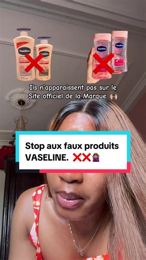 le marché est inondé de contrefaçons de Vaseline, et pourtant beaucoup choisissent encore le prix au détriment de la sécurité cutanée. Un produit authentique, ce n’est pas seulement un pot : c’est une formule testée, un contrôle qualité, une traçabilité. Avant d’acheter : 🔎 Vérifie que le produit existe sur le site officiel de la marque 📲 Scanne le code-barres / QR code 🧴 Analyse le packaging et la texture 🛍️ Choisis des points de vente fiables Parce qu’une contrefaçon peut coûter : — des bo