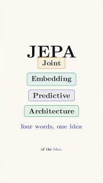 What exactly is JEPA?