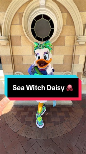 Daisy Duck as the Sea Witch This Halloween