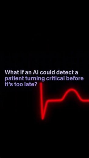 This AI Detects Critical Patients in Seconds ⚠️