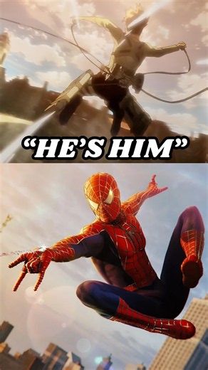 Bro is moving like Spider-Man #AttackOnTitan #ShingekiNoKyojin #shorts