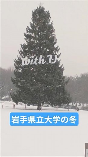 #岩手県立大学 の冬☃️（2026.1.15）