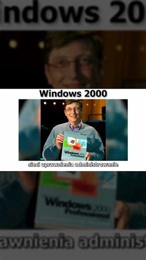 Windows 2000 - jak wygladał !? do czego służył
