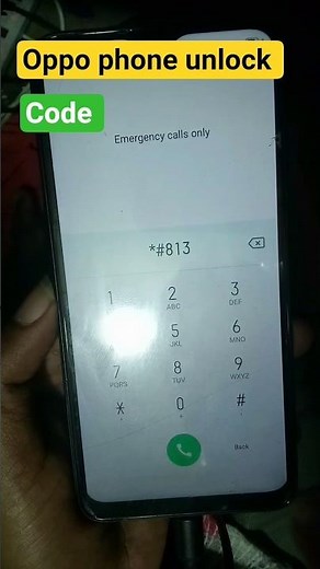 ✅ Unlock Oppo Phones Instantly | Secret Unlock Code Trick 🔓