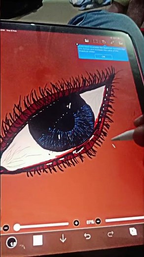 Ibis Paint X Eye Drawing Tutorial for Beginners Step-by-Step 🎨