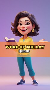 9.3K views · 505 reactions | Word: Epitome Meaning:  The perfect...