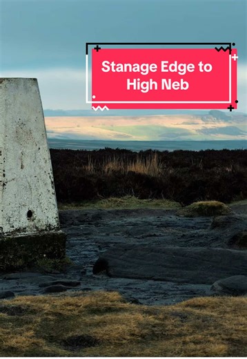 Hiking from Stanage Edge to High Neb: A 5.8-Mile Journey