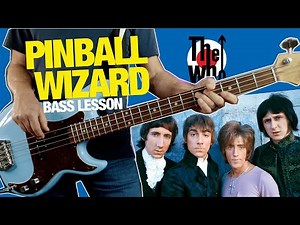 Pinball Wizard, The Who - Bass Lesson