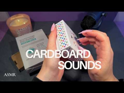 ASMR - Cardboard Tapping 📦 Super Relaxing Sounds (No Talking)
