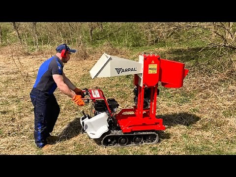 ✅World's First Self Propelled Wood Chipper! You definitely have not seen this!
