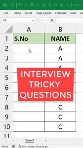 84K views · 806 reactions | Let's learn excel tricky interview questions | Mukul Jain | Facebook