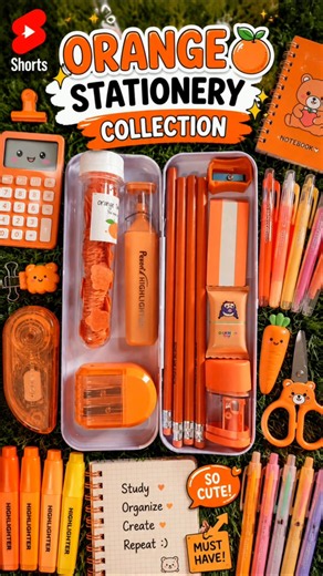 Stationery collection with my pencil box Arrangement #backtoschool #stationery #pencilbox #shorts