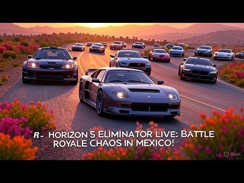 Forza Horizon 5 Eliminator Live: Battle Royale Chaos