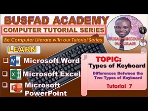 07 Types of Computer Keyboard (Differences Between the Keyboards)