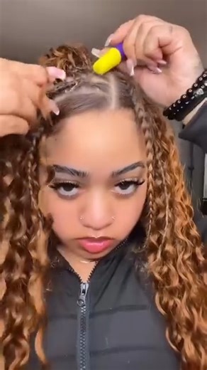 🤗POV: Water Wave Knotless Pre-looped Crochet Braids Hair! 100% human hair extensions easy installation = Natural & full volume looking!🔥(#30 Brown, 22inch & 2Packs in video) 🛒Click link to order: https://bit.ly/48ezBI0 🤑Use 30% OFF Code: “MUU30” 🌟Pay Later by Klarna Afterpay Goggle-pay Apple-pay PayPal ✈️In stock 24Hrs FREE worldwide shipping~ . . . . 1️⃣ Tangle-Free – Smooth & knotless install for a flawless finish! 2️⃣ Pre-Parted Strands – Ready to install, saving time & hassle! 3️⃣ No Kn