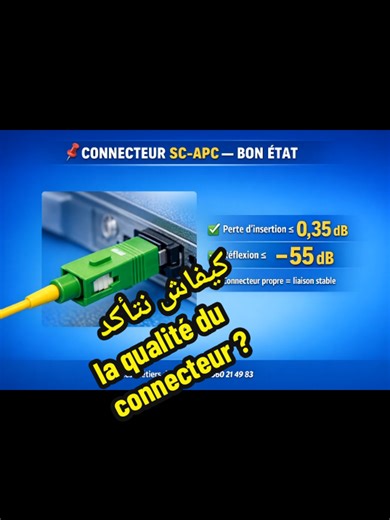 L' OTDR est l'œil du technicien, c'est un outil indispensable pour la maintenance des réseaux fibre optique ​🔵 مستقبل الخدمة في