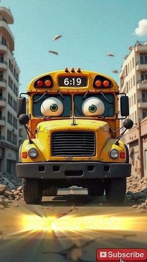 Bouncing Monster Trucks with Giant Eyes – Hilarious Ride!#BouncingCars #MonsterTrucks #cartooncars