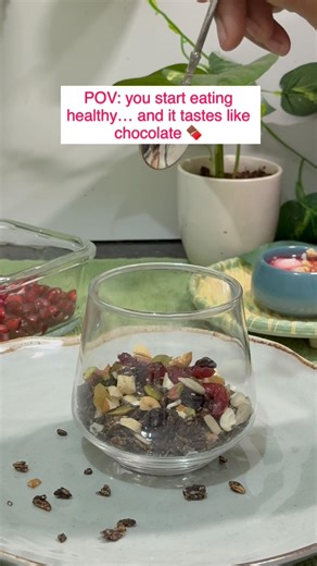 Overnight Chocolate Oats Recipe | Healthy Breakfast for Weight Loss 🍫✨