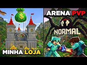 I BUILT THE BIGGEST STORE ON THE KINGLANDIA SERVER - MINECRAFT RANK UP 4.0