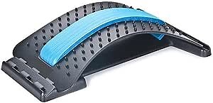 Back Stretcher Back Massager Stretcher Back Stretching Device Back Massager for Bed Lumbar Support Relaxation Spinal, Lower and Upper Muscle Pain Relief