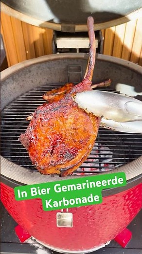 In bier gemarineerde karbonade