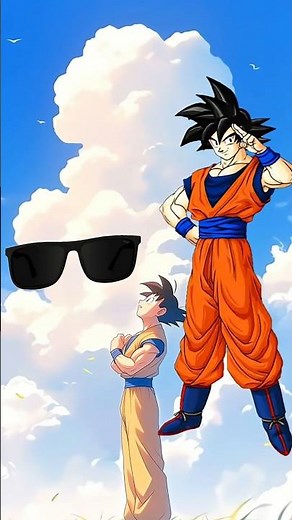 dbs character with goggles fusion #anime #goku #short video
