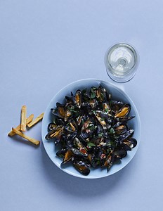 Moules au bleu pour 4 personnes - Recettes - Elle à Table