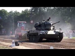 Gepard tank, Panzer @ Tractor Pulling Fursten Forest Fürstenau 2015