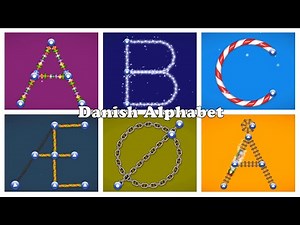 Hvordan man skriver alfabet til børn - Dansk Bogstavlæring