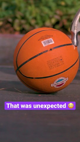 This is what a ball really looks like when it explodes 💥