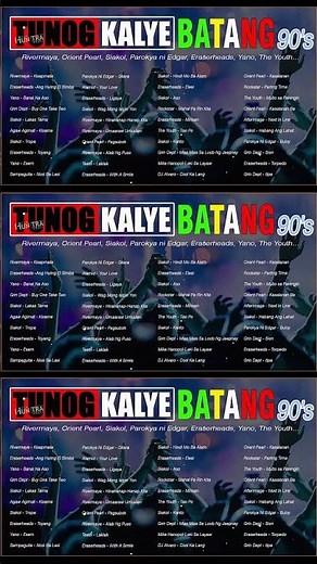 OPM Bands Music Playlist - Best of Parokya ni Edgar, Eraserheads, and Rivermaya