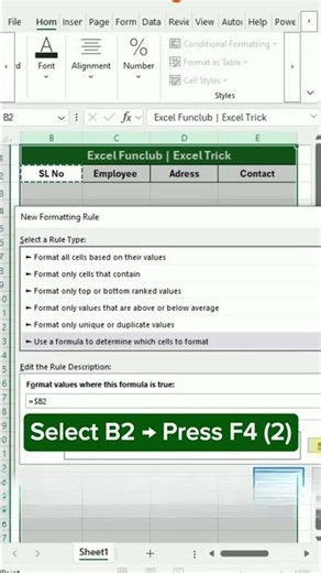 ✅ How to Add Auto Borders in Excel #ExcelTips #ExcelTricks