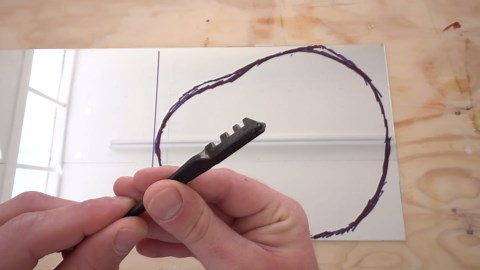 How to Make Modern Irregular Wall Mirrors for Just $7