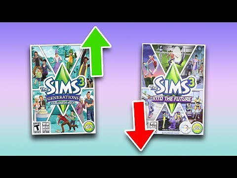Ranking EVERY Sims 3 Expansion! (2025)