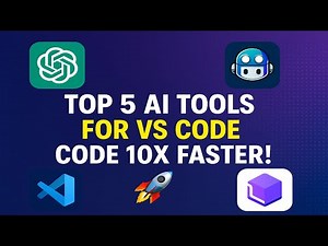 Top 5 AI Extensions for VS Code in 2025 🚀 (Boost Your Coding 10X!)