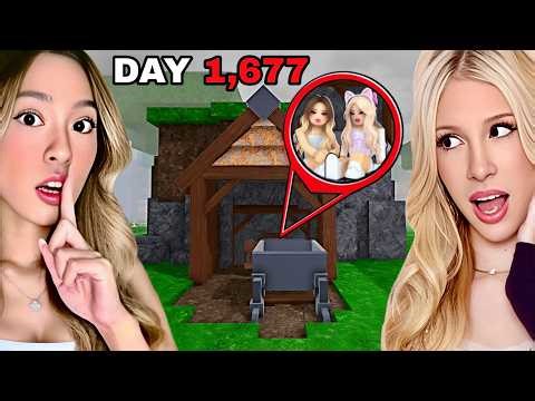 We Survived In A MINESHAFT For 99 Nights In The Forest..