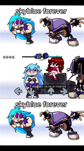 sky blue forever #FNFMod #sky #skyblue #FridayNightFunkin #FNFSong | sky blue