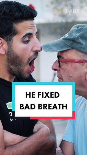 He Fixed Bad Breath #nasdaily #people #skill #science #health | mel rosenberg product