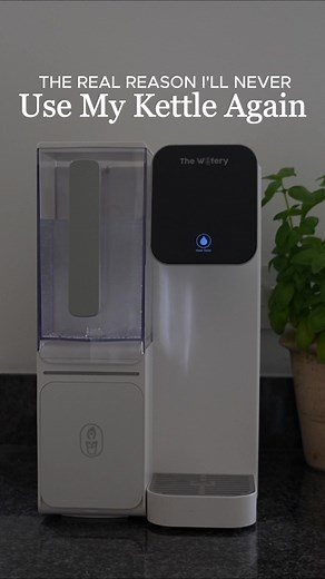 1M views · 727 reactions | I could never stand the taste of tap water, so I switched to bottled. But that turned into spending a fortune (and creating way too much plastic waste). 若 Now I use The Watery and it’s honestly the best of both worlds — pure, fresh water straight from my Watery, hot or cold in seconds. No more weird taste, no more piles of bottles, just clean water whenever I need it. ✨ | speedyplantbased | Facebook