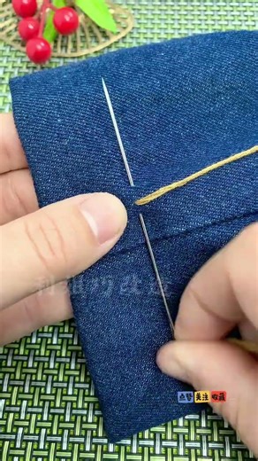 #Check out the popular manual hemming tutorials#Needlework#Renovation of old clothes#A
