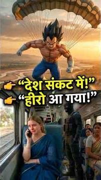 Vegeta saved hijack train 😱🚆#viralvideo #shortvideo #shortfeed