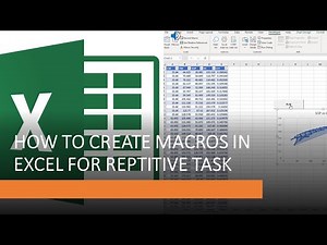 How to Create Macros in Microsoft Excel to Automate Repetitive Task| Microsoft Excel Tutorial