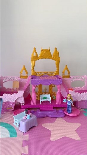 Princess's castle 🏰 #asmr #unboxing #princess #princesscastle #doll #playtime