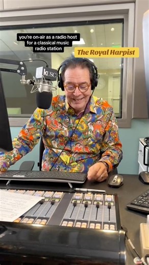 Have you heard the royal harpist? 🎙️Alan Chapman The harp is Wales’ national instrument! 🎶 Back in the day, the triple harp was a big deal, but by the early 1900s, the single-strung harp took over. Today, only a few musicians in Wales still keep the triple harp tradition alive. #musichistory #classicalmusic #harp #harpist #radio | Classical KDFC