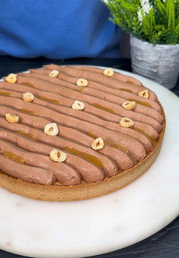 Crostata Nocciola e Caramello Salato: Ricetta Facile