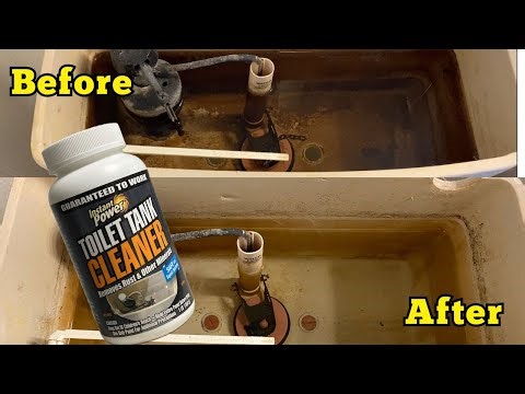 Instant Power Toilet Tank Cleaner Review – Rust & Stain Removal Tested!