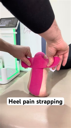 Plantar Fasciitis Strapping for Heel Pain Relief